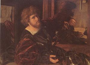 SAVOLDO, Giovanni Girolamo Portrait of the Artist (mk05)